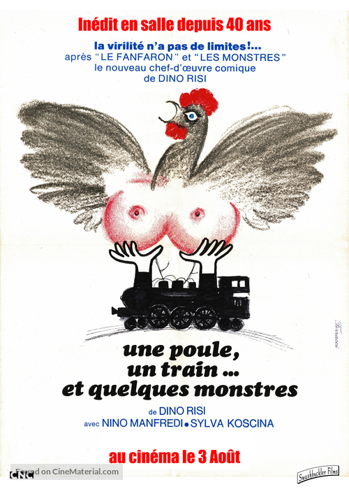 Vedo nudo - French Movie Poster