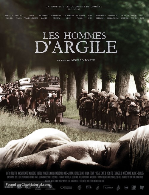 Les hommes d&#039;argile - French Movie Poster