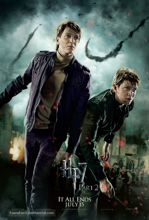 Harry Potter and the Deathly Hallows - Part 2 - British Movie Poster