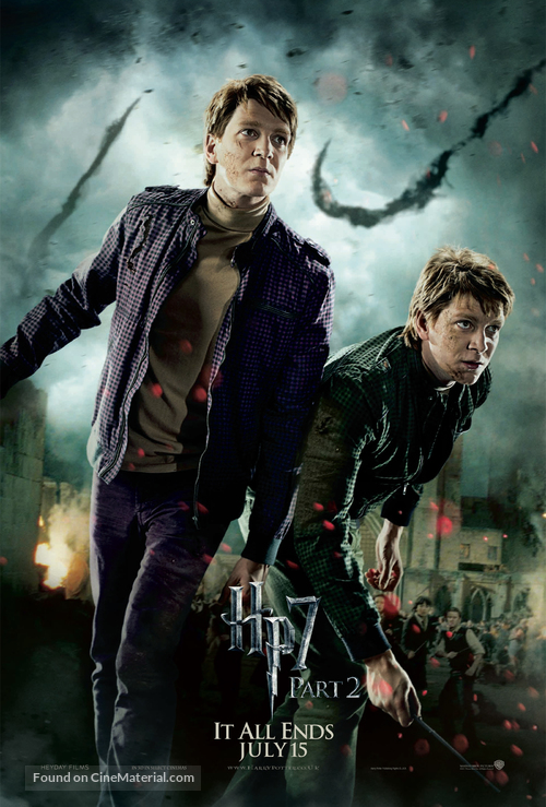 Harry Potter and the Deathly Hallows: Part II - British Movie Poster