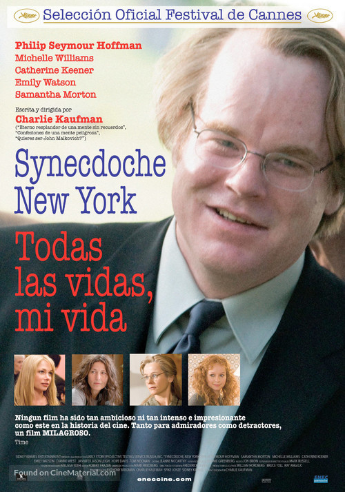 Synecdoche, New York - Uruguayan Movie Poster