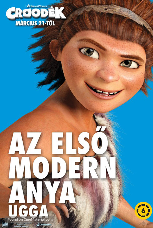 The Croods - Hungarian Movie Poster