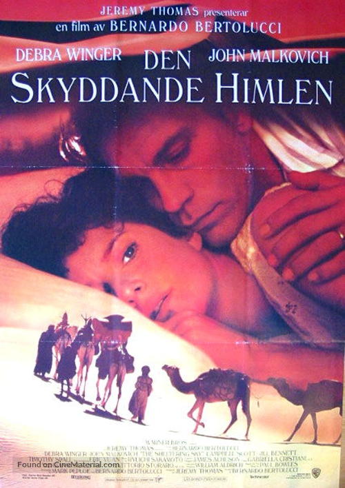 The Sheltering Sky - Swedish Movie Poster