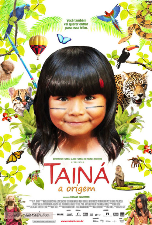 Tain&aacute; 3 - A Origem - Brazilian Movie Poster
