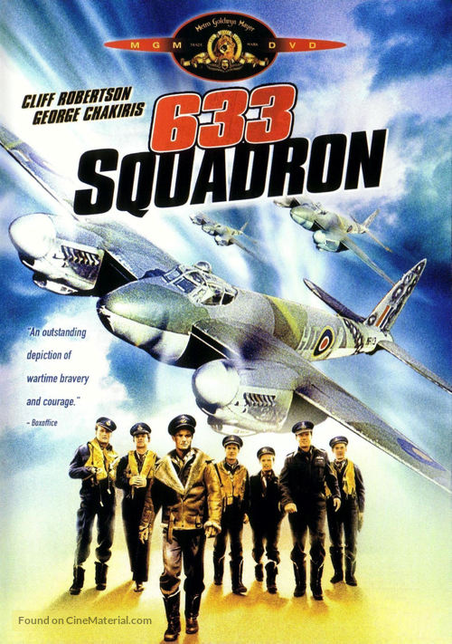 633 Squadron - DVD movie cover