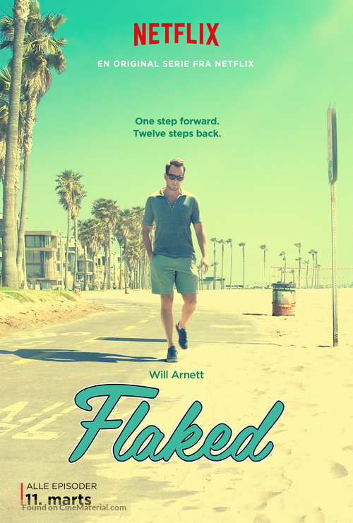 &quot;Flaked&quot; - Danish Movie Poster