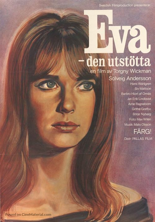 Eva - den utst&ouml;tta - Swedish Movie Poster