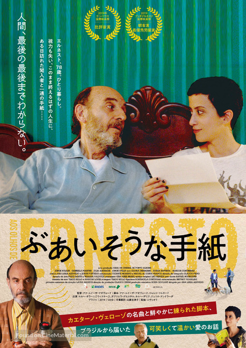 Aos Olhos de Ernesto (Through Ernesto&#039;s Eyes) - Japanese Movie Poster