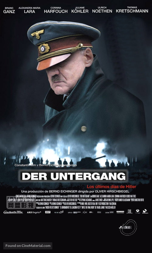 Der Untergang - Spanish Movie Poster