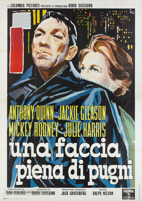 Requiem for a Heavyweight - Italian Movie Poster