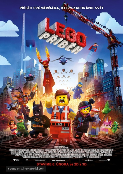 The Lego Movie - Czech Movie Poster