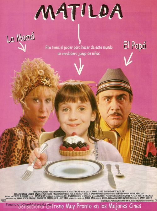 Matilda - Argentinian Movie Poster