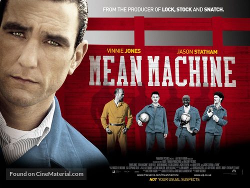 Mean Machine - British Movie Poster