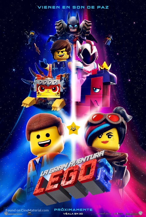 The Lego Movie 2: The Second Part - Colombian Movie Poster