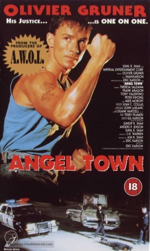 Angel Town - British VHS movie cover
