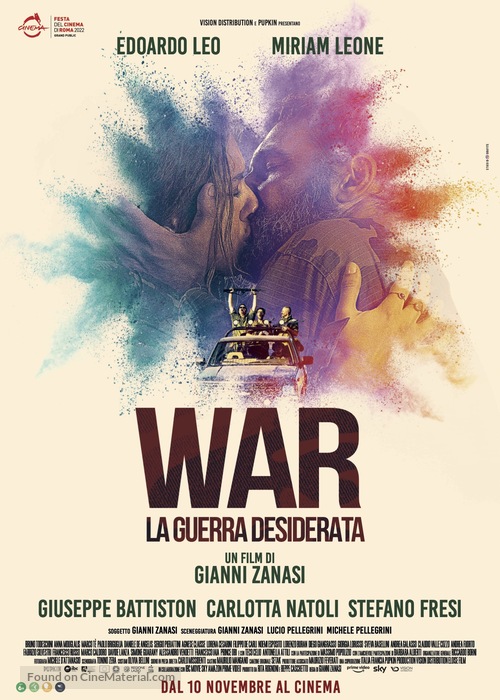 War - Italian Movie Poster