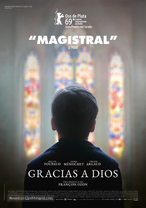 Gr&acirc;ce &agrave; Dieu - Spanish Movie Poster