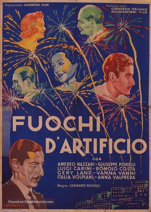 Fuochi d&#039;artificio - Italian Movie Poster