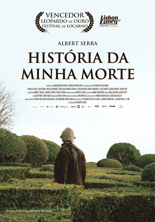 Hist&ograve;ria de la meva mort - Portuguese Movie Poster