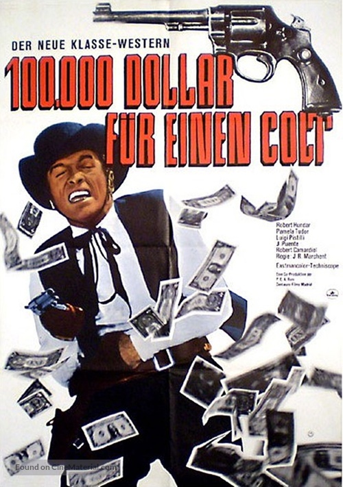 Dollars for a Fast Gun - German Movie Poster