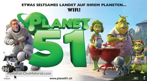 Planet 51 - Swiss Movie Poster