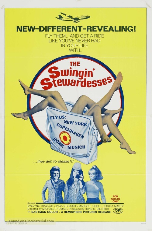 Die stewardessen - Movie Poster