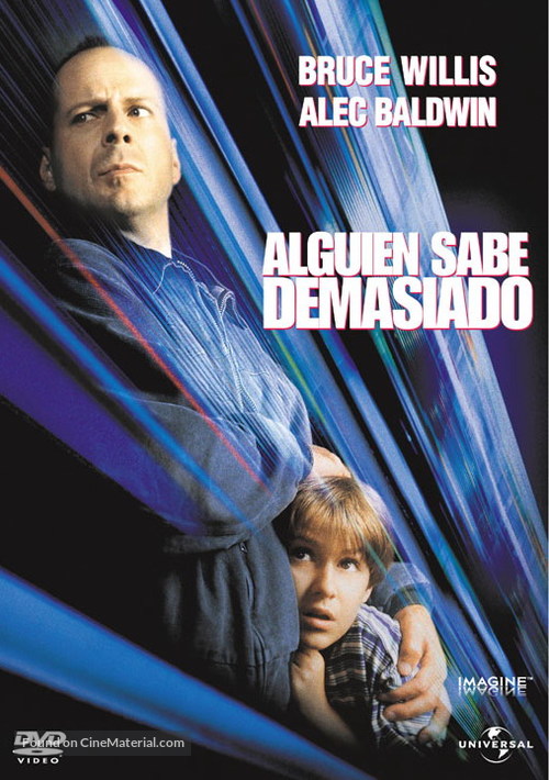 Mercury Rising - Argentinian DVD movie cover