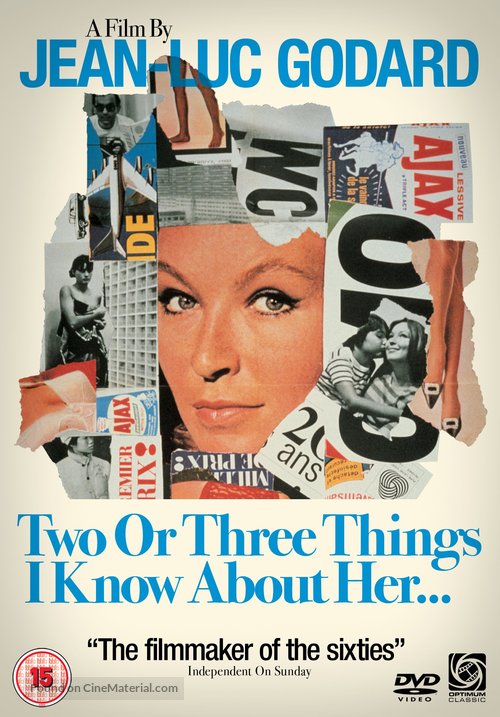 2 ou 3 choses que je sais d&#039;elle - British DVD movie cover