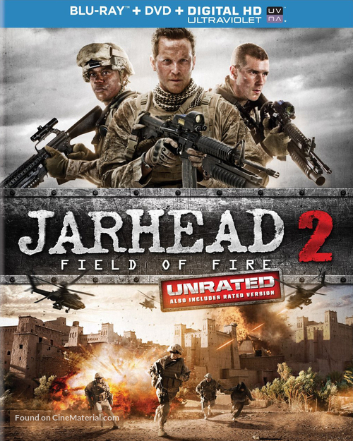 Jarhead 2: Field of Fire - Blu-Ray movie cover