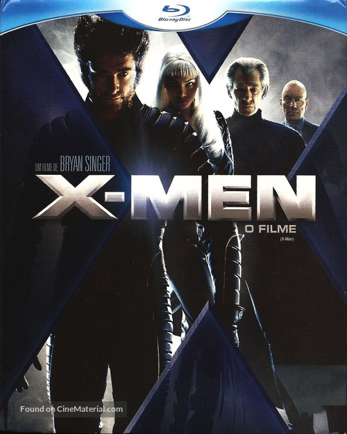 X-Men - Brazilian Blu-Ray movie cover