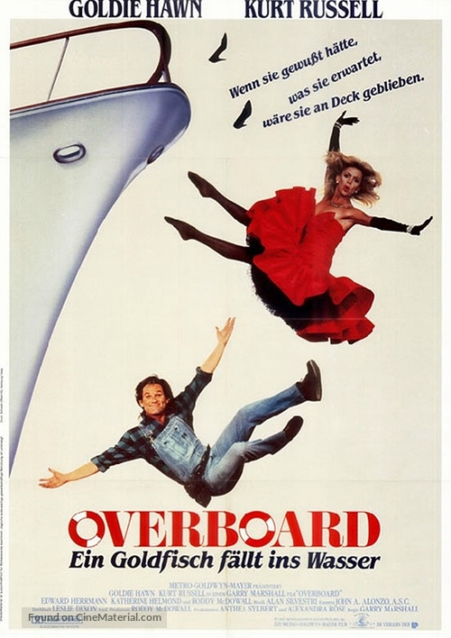Overboard - German Movie Poster