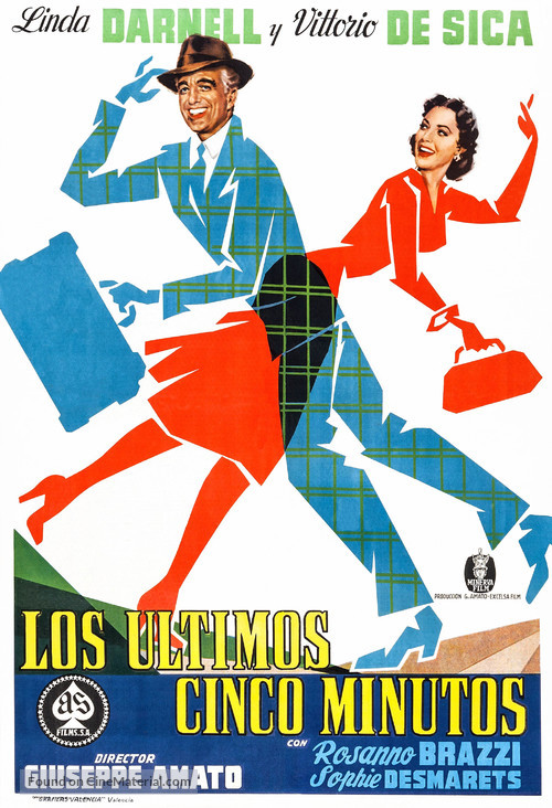 Gli ultimi cinque minuti - Spanish Movie Poster