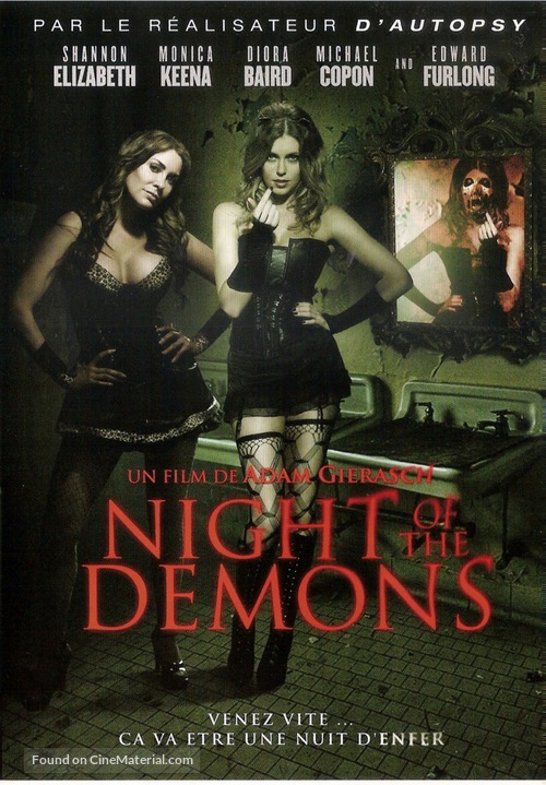 Night of the Demons - French DVD movie cover