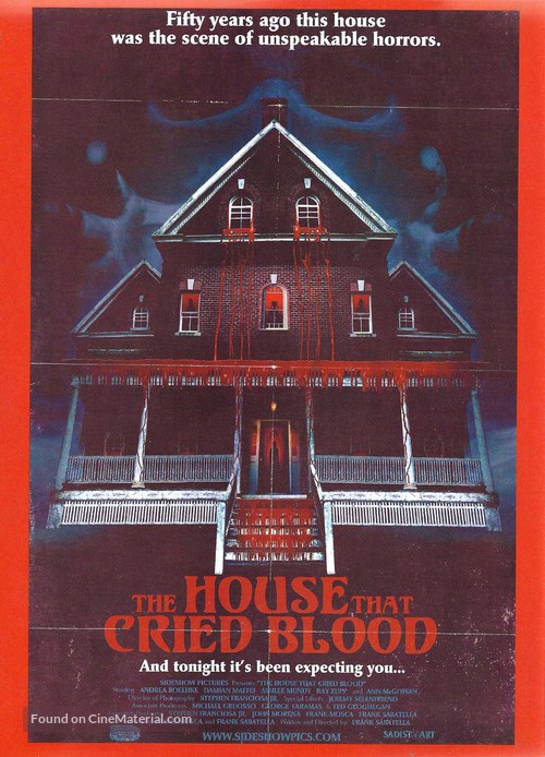 The House That Cried Blood - Movie Poster