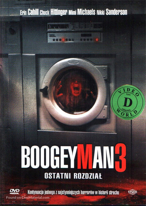 Boogeyman 3 - Polish Movie Cover