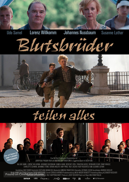 Blutsbr&uuml;der teilen alles - Austrian Movie Poster