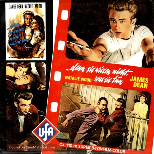 Rebel Without a Cause - German Movie Cover