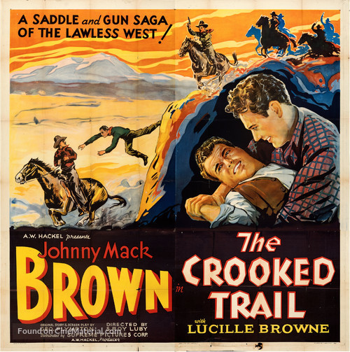 The Crooked Trail - Movie Poster
