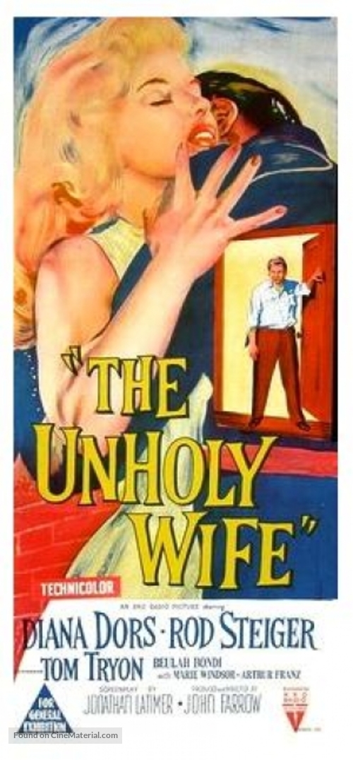 The Unholy Wife - Australian Movie Poster