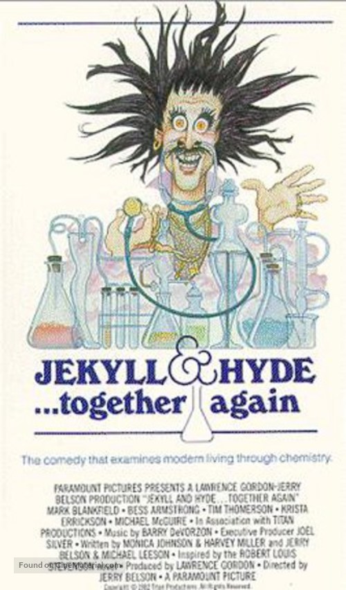 Jekyll and Hyde... Together Again - VHS movie cover