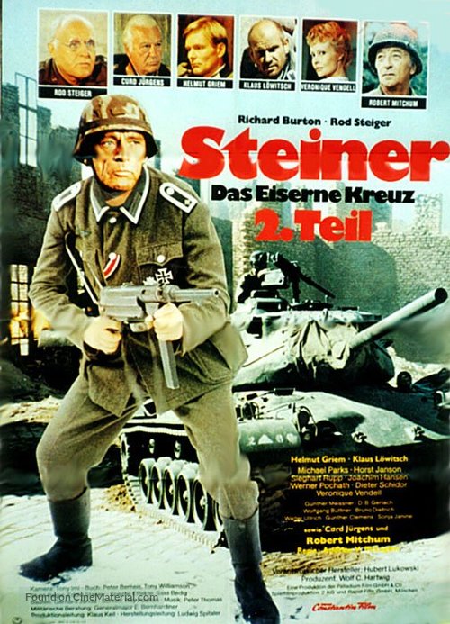 Steiner - Das eiserne Kreuz, 2. Teil - German Movie Poster