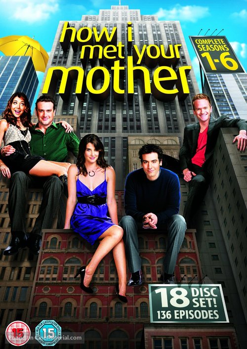 &quot;How I Met Your Mother&quot; - British DVD movie cover