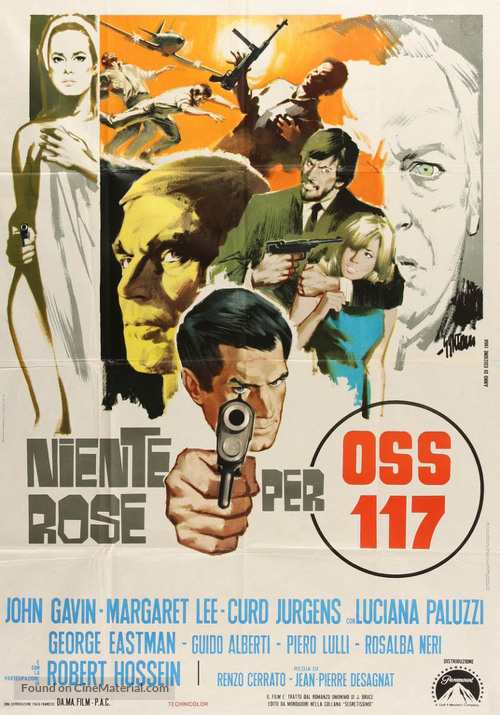 Niente rose per OSS 117 - Italian Movie Poster