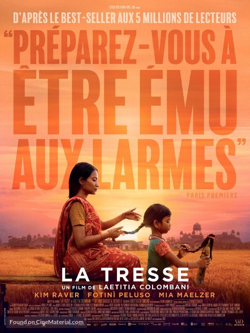 La tresse - French Movie Poster