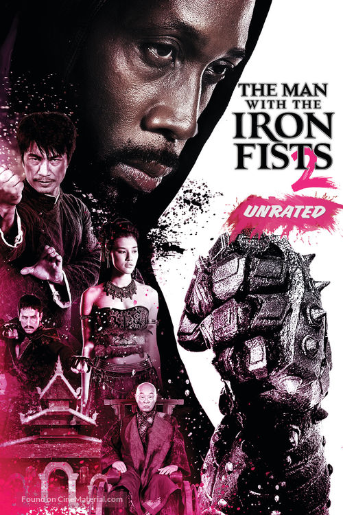 The Man with the Iron Fists 2 - DVD movie cover