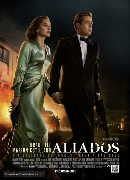 Allied - Argentinian Movie Poster