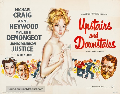 Upstairs and Downstairs - British Movie Poster