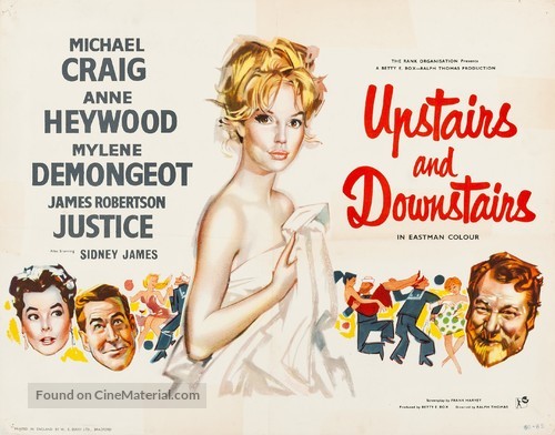 Upstairs and Downstairs - British Movie Poster