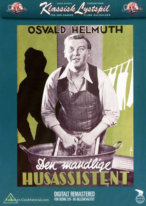 Den mandlige husassistent - Danish DVD movie cover