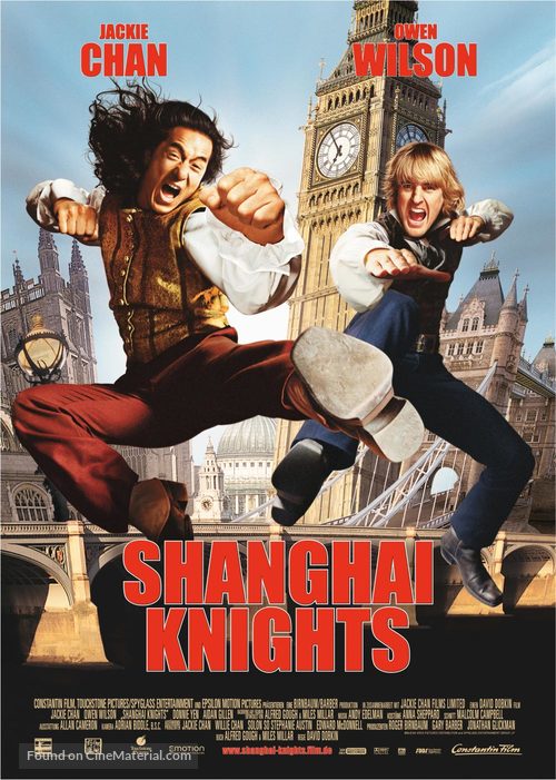 Shanghai Knights - German Movie Poster